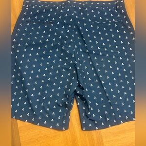 Peter Millar Navy Skull Pattern Board Shorts